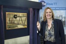 Minister Amber Rudd officially opens FloWave